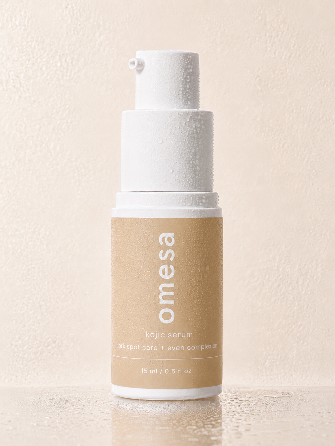 OMESA Kojic Serum mit 1 % Kojisäure für die Pflege bei Pigmentflecken und einen ebenmäßiger wirkenden Teint