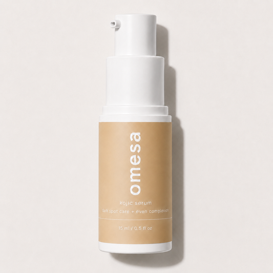 OMESA Kojic Acid Serum 1 % für Pigmentflecken und einen ebenmäßigen Hautton