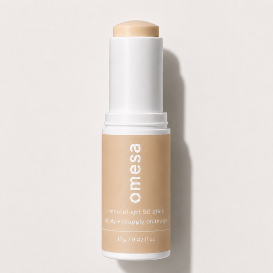 OMESA mineralischer Sonnenstick SPF 50 für das Gesicht